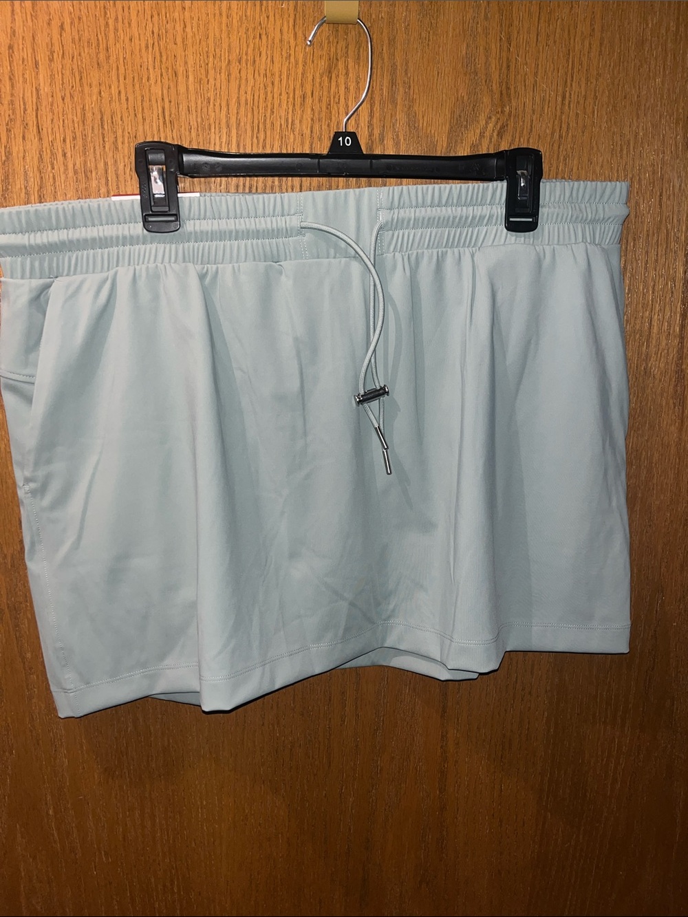 Mint green Athletic Volley Shorts with Drawstring